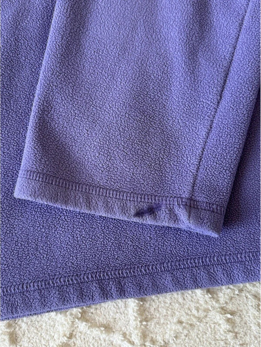Vintage Y2K Disney Winnie the Pooh Purple Fleece Pajama Top Womens XL 1X